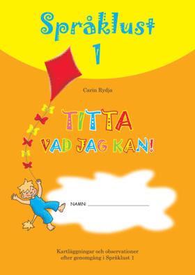 Carin Rydja - Språklust 1 Titta vad jag kan (paket 5 bok+guide), Häftad