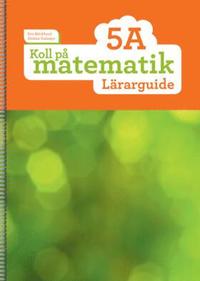 e-Bok Koll på matematik 5A Lärarguide