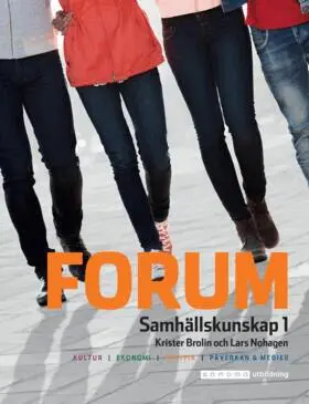Krister Brolin, Lars Nohagen - Forum Samhällskunskap 1, upplaga 4, Häftad