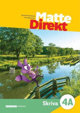 Synnöve Carlsson, Pernilla Falck - Matte Direkt 4A Skriva, Häftad