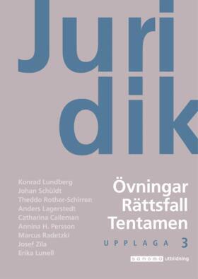 Konrad Lundberg, Johan Schüldt, Theddo Rother-Schirren, Anders Lagerstedt, Catharina Calleman, Annina Persson H, Marcus Radetzki, Josef Zila, Erika Lunell - Juridik - Civilrätt, straffrätt, processrätt (Övn.bok) upp.3, Häftad