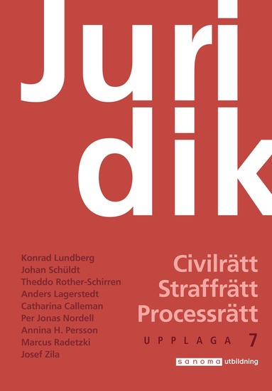 Juridik – civilrätt, straffrätt, processrätt, upplaga 7