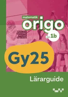 Matematik Origo nivå 1b Lärarguide