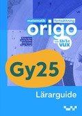 Matematik Origo vux niv 2b/2c Lrarguide