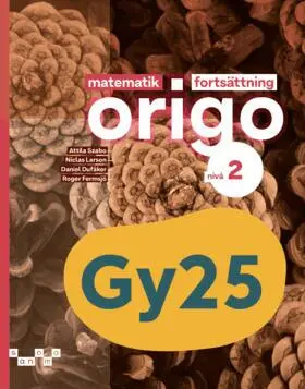 Matematik Origo fortsättning nivå 2