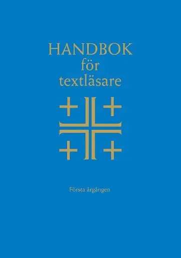 Handbok för textläsare Årgång 1