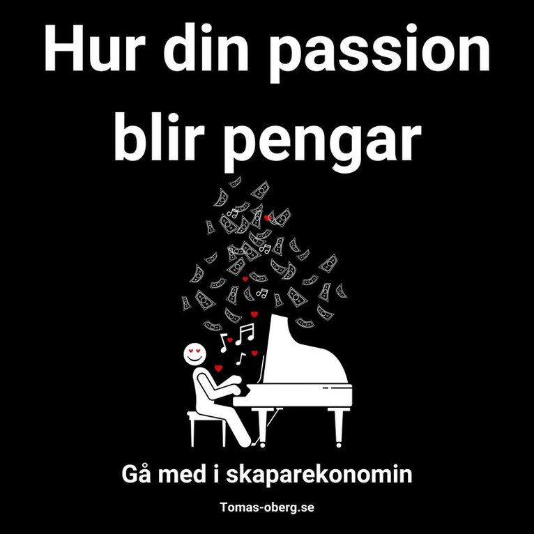 Tomas Öberg - Hur din passion blir pengar, Ljudbok