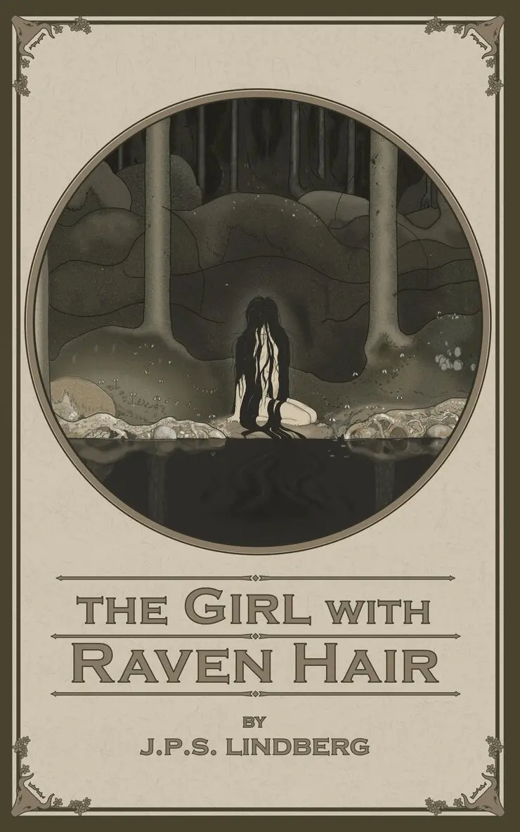 J P S Lindberg - The Girl With Raven Hair, Storpocket. Tillgänglighet: Lägg i varukorg