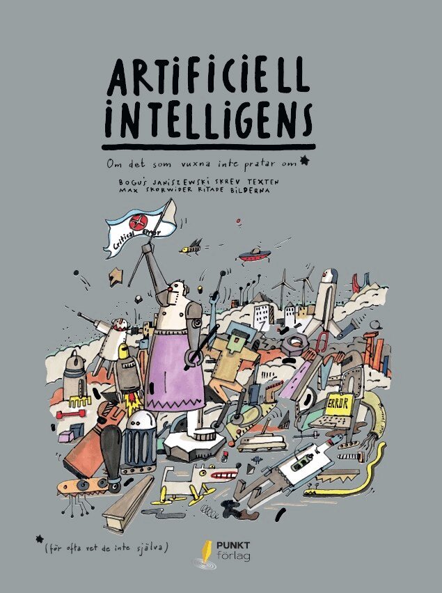 Bogus Janiszewski - Artificiell intelligens - om det som vuxna inte pratar om, Inbunden