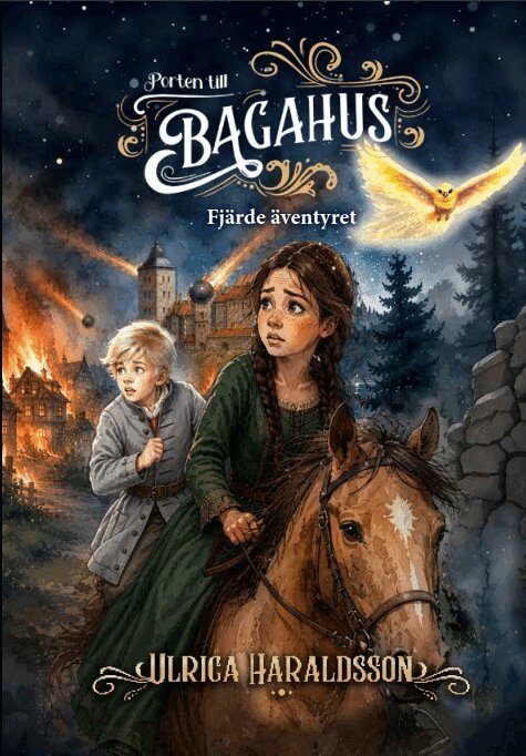 Ulrica Haraldsson - Porten till Bagahus. Fjärde äventyret, Inbunden