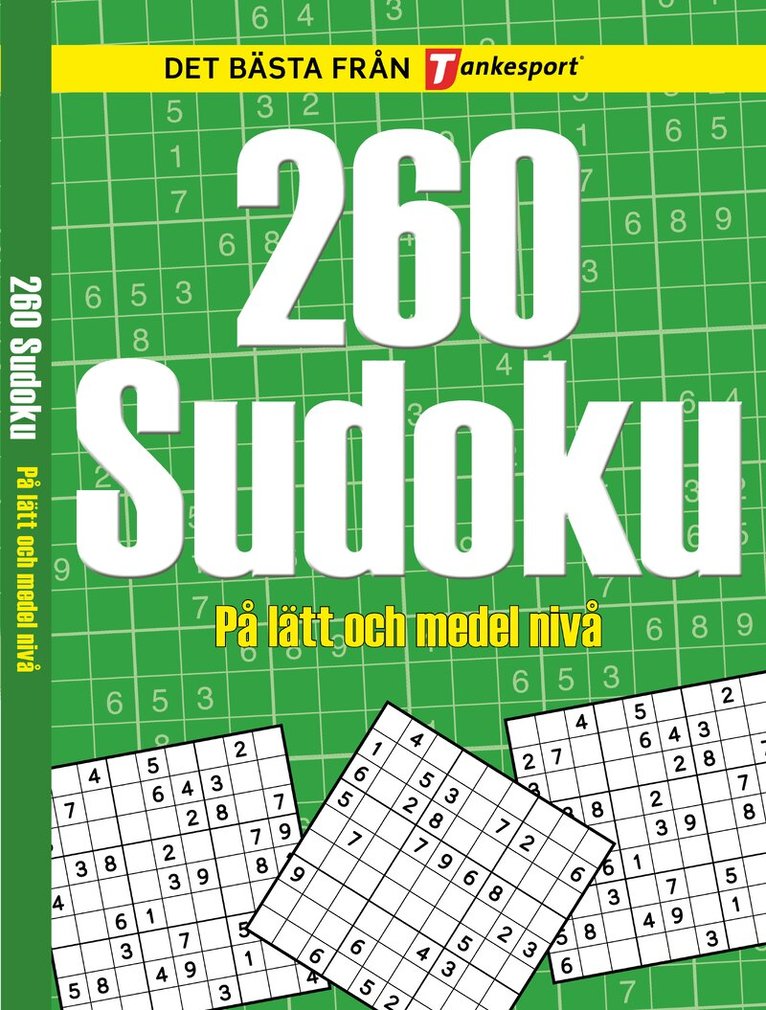 260 Sudoku - på lätt och medel nivå, Övrigt