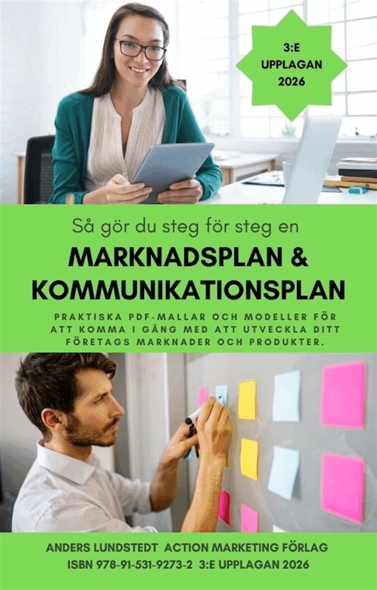 Anders Lundstedt - Så tar du fram en marknadsplan & kommunikationsplan, E-bok