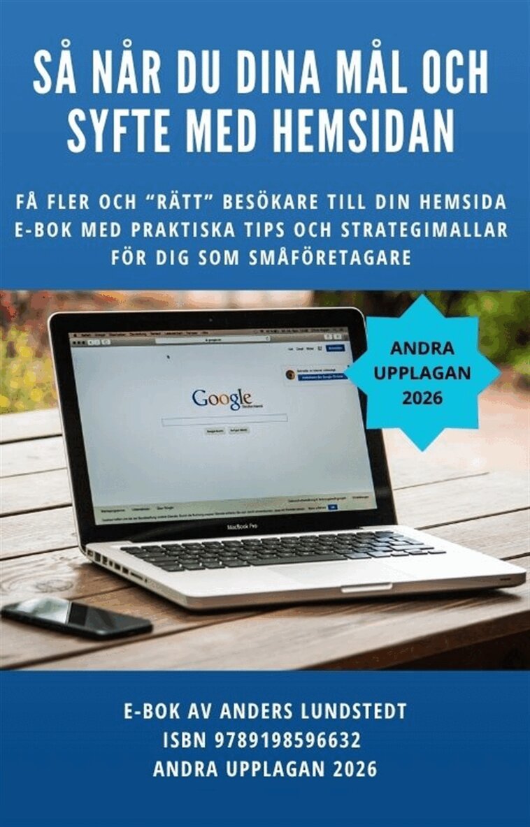 Anders Lundstedt - Så når du dina mål med hemsidan, E-bok