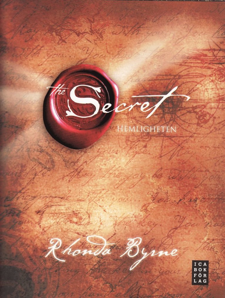 Rhonda Byrne - The secret = Hemligheten, Inbunden