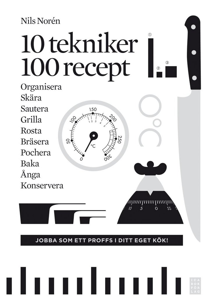Nils Norén, Eva Nyqvist - 10 tekniker 100 recept, Inbunden