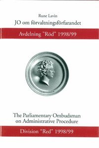 JO om frvaltningsfrfarandet Avdelning "Rd" 1998/99