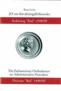 JO om frvaltningsfrfarandet Avdelning "Rd" 1998/99