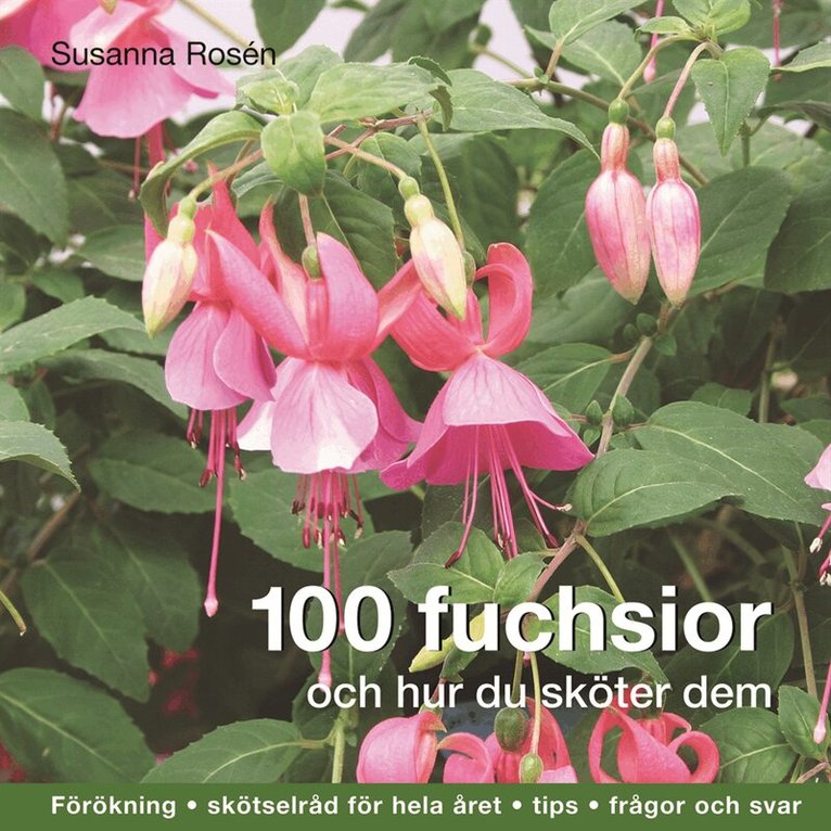 Susanna Rosén - 100 fuchsior och hur du sköter dem, Inbunden