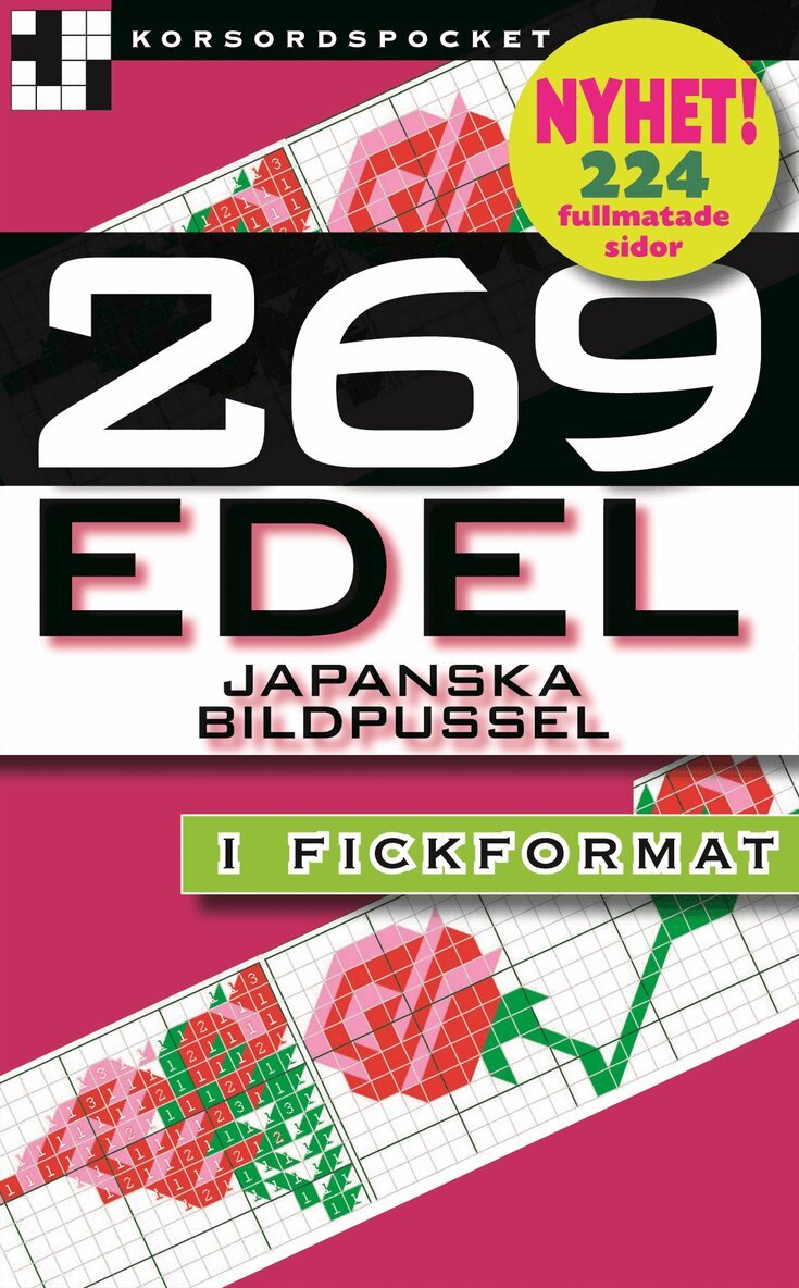 Korsord Bonnier - 269 edel : japanska bildpussel i fickformat, Pocket