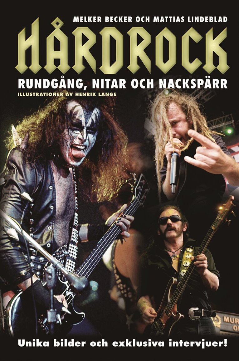 Melker Becker, Mattias Lindeblad - Hårdrock : rundgång, nitar och nackspärr, Inbunden