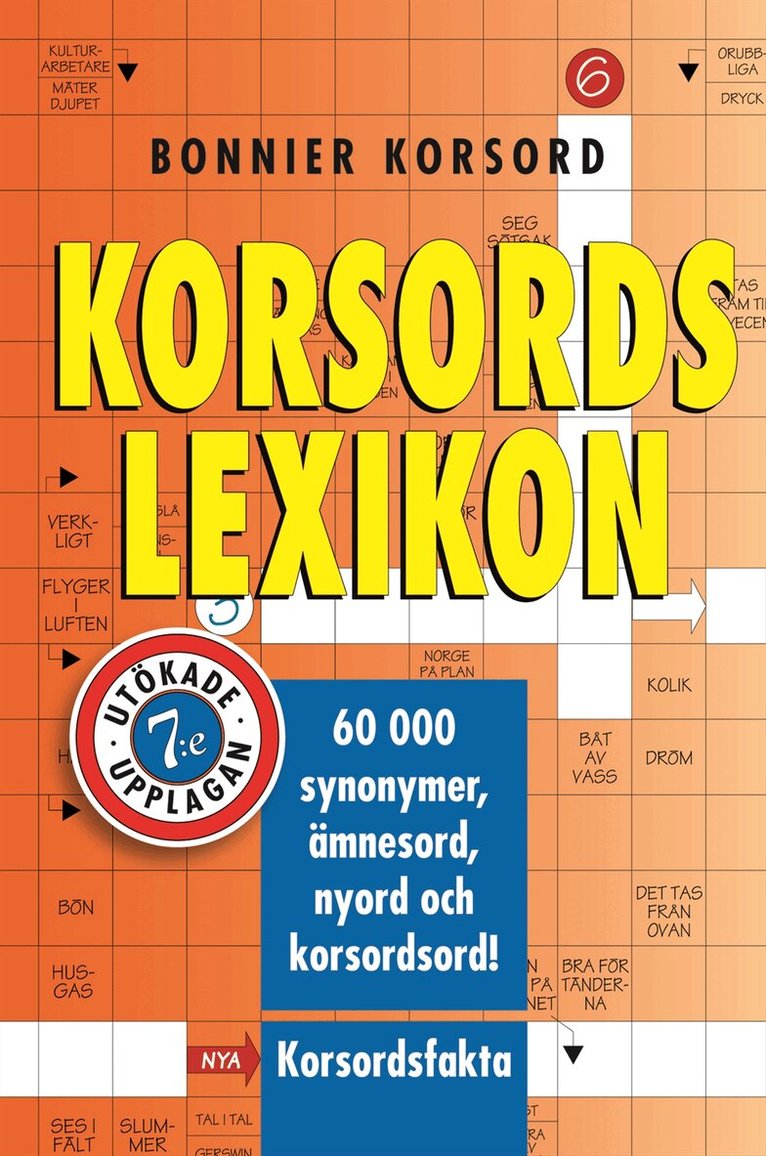 Korsordslexikon, Inbunden
