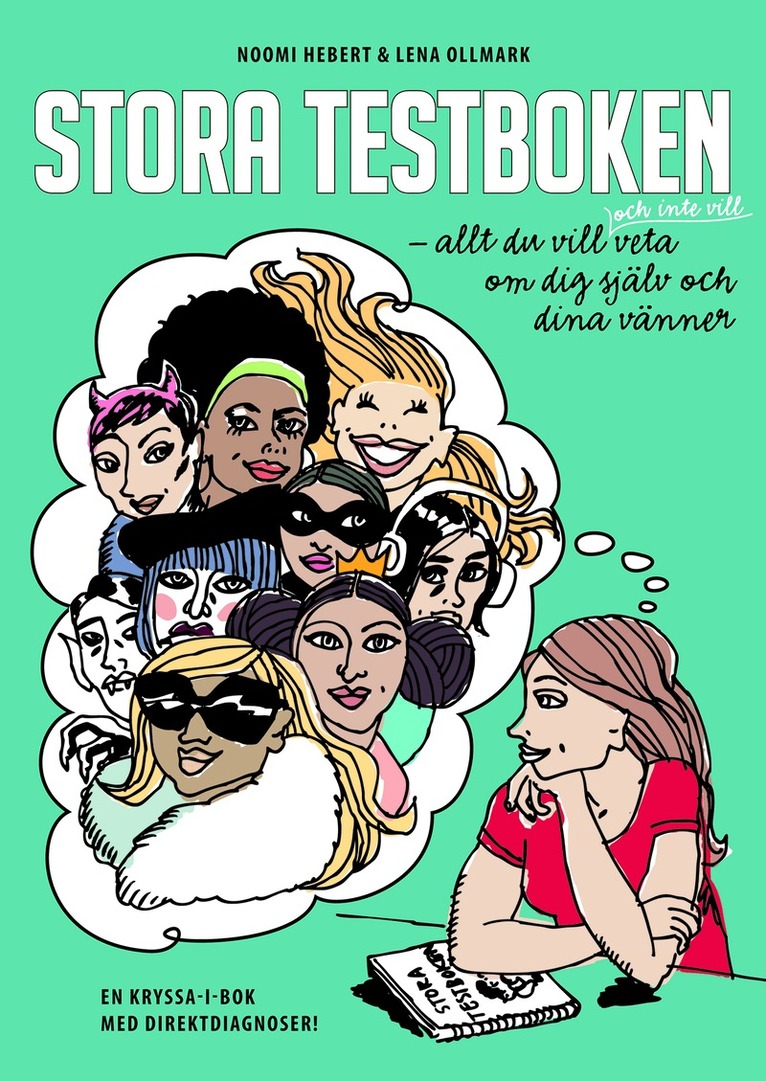 Noomi Hebert, Lena Ollmark - Stora testboken : allt du vill och inte vill veta veta om dig själv och dina vänner, Häftad