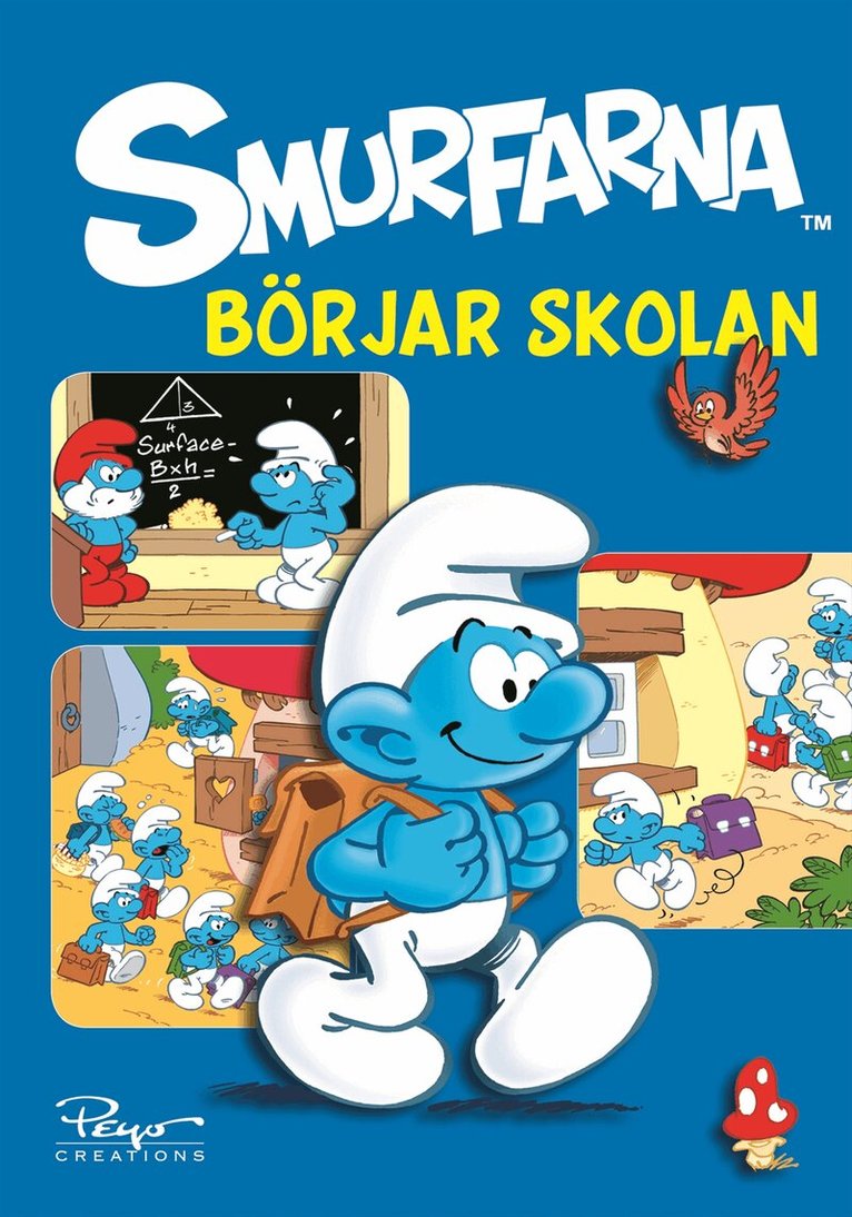 Peyo Peyo - Smurfarna börjar skolan, Inbunden