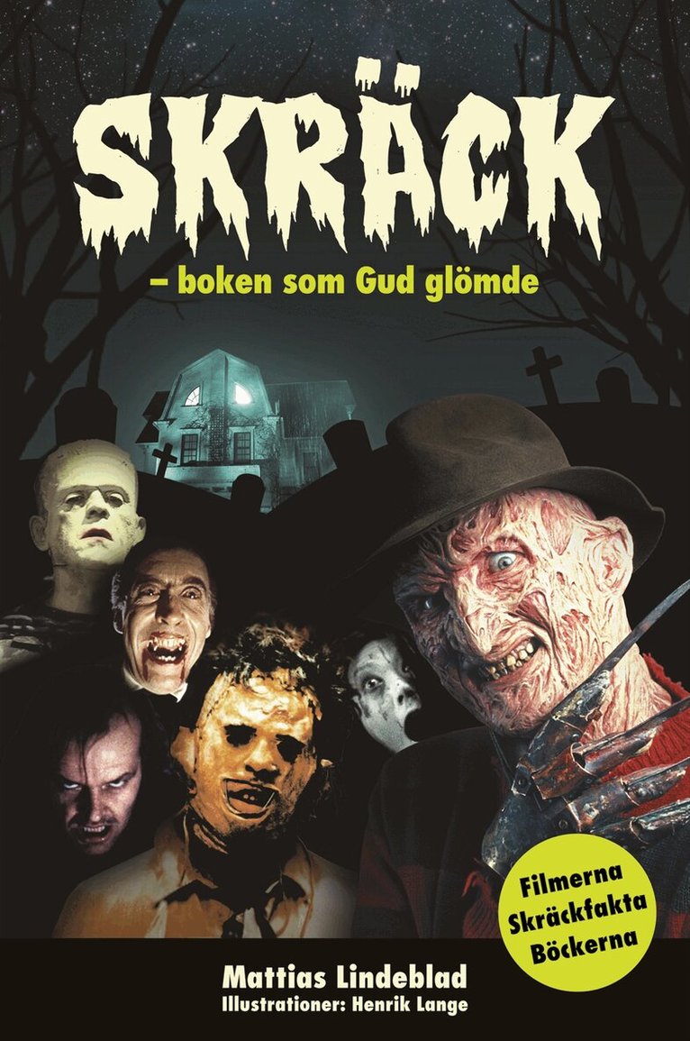 Mattias Lindeblad - Skräck : boken som gud glömde, Kartonnage