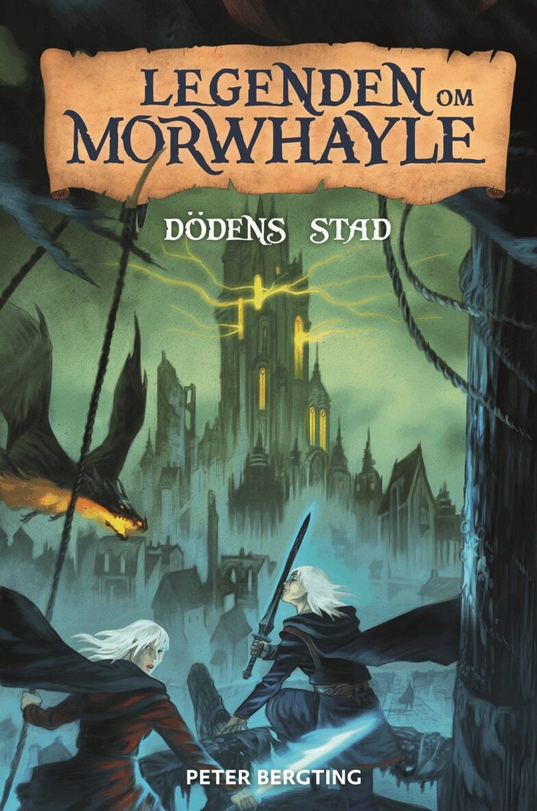 Peter Bergting - Dödens stad, Inbunden
