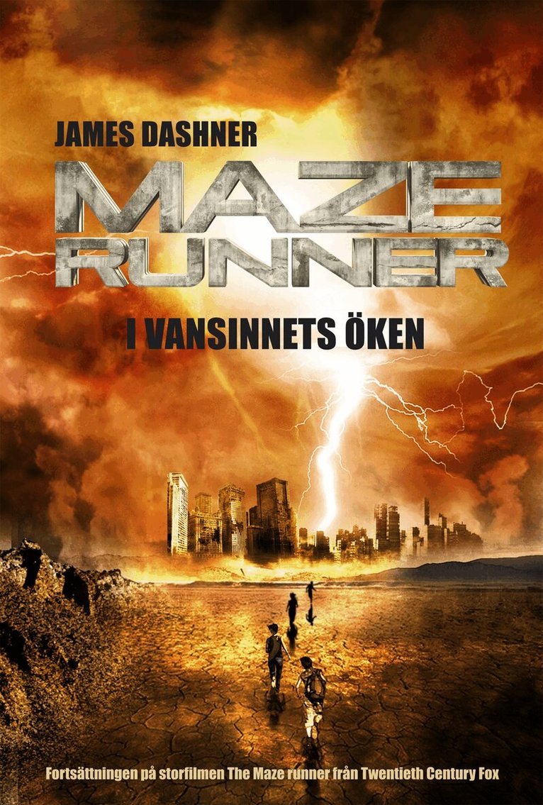 James Dashner - Maze runner. I vansinnets öken, Kartonnage