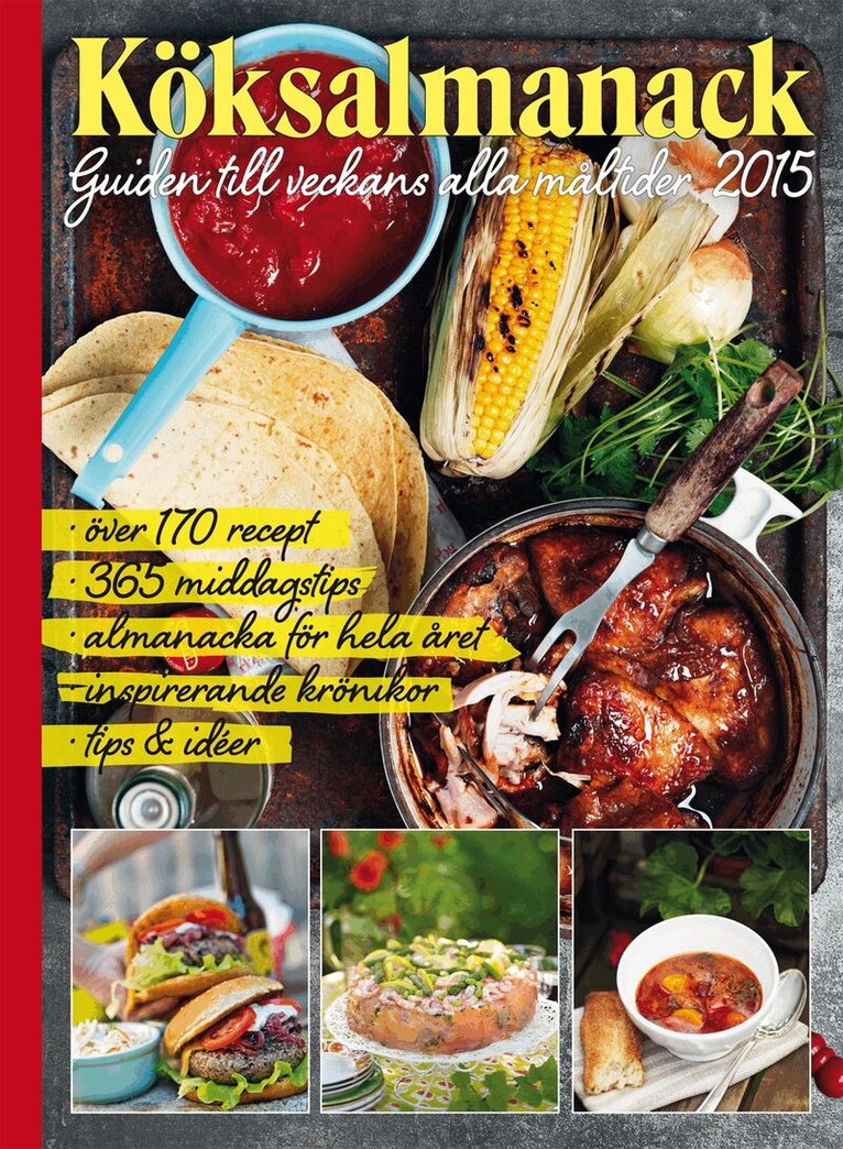 Köksalmanack 2015, Inbunden