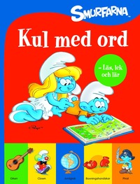 e-Bok Smurfarna. Kul med ord  läs, lek och lär