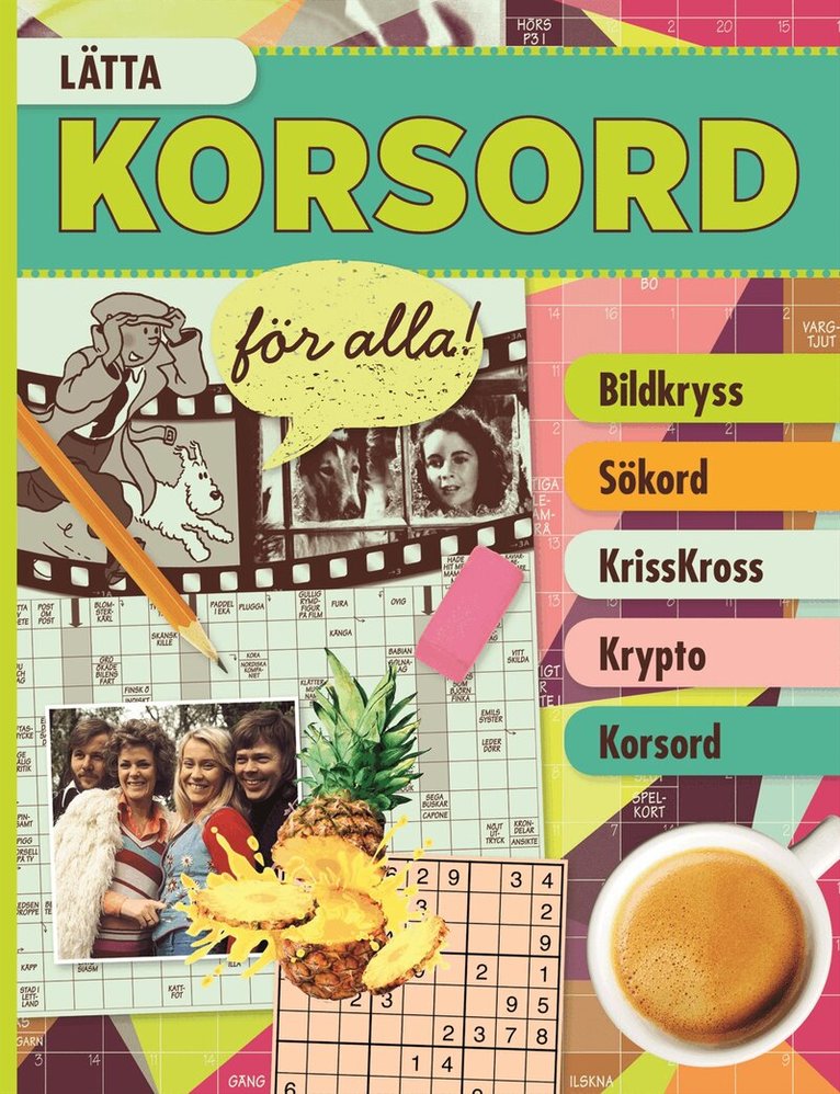 Lätta korsord för alla, Häftad