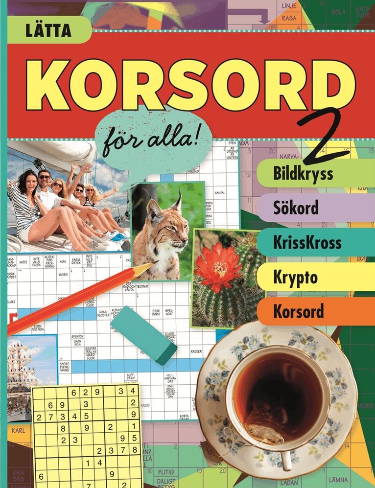 Lätta korsord för alla 2, Häftad