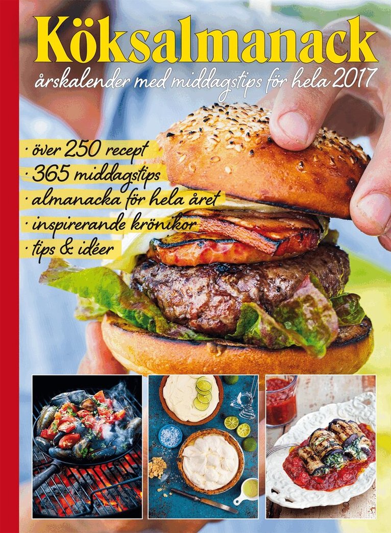 Köksalmanack 2017, Inbunden