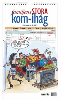 e-Bok Familjens STORA kom ihåg kalender 2017