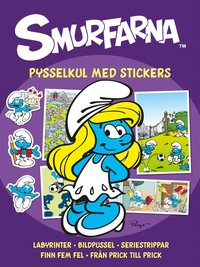 e-Bok Smurfarna. Pysselkul med stickers