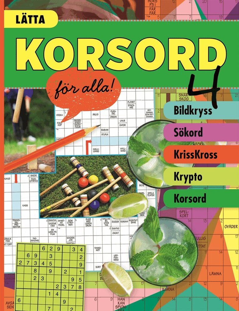Lätta korsord för alla 4, Häftad