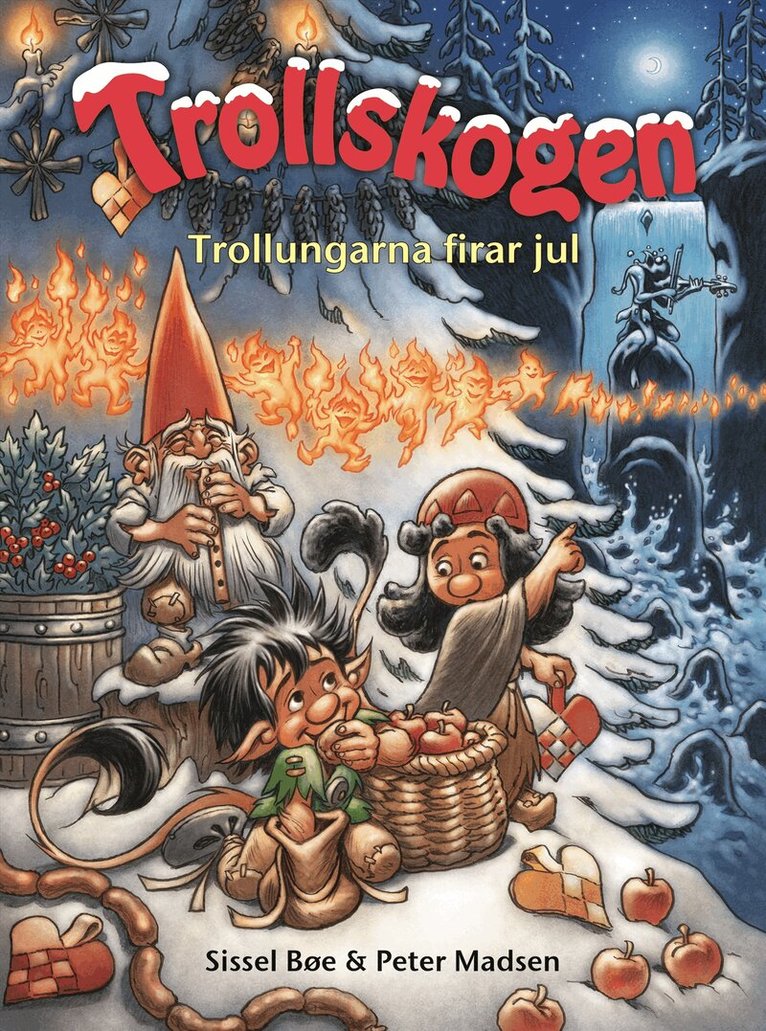 Sissel Bøe, Peter Madsen - Trollungarna firar jul, Inbunden