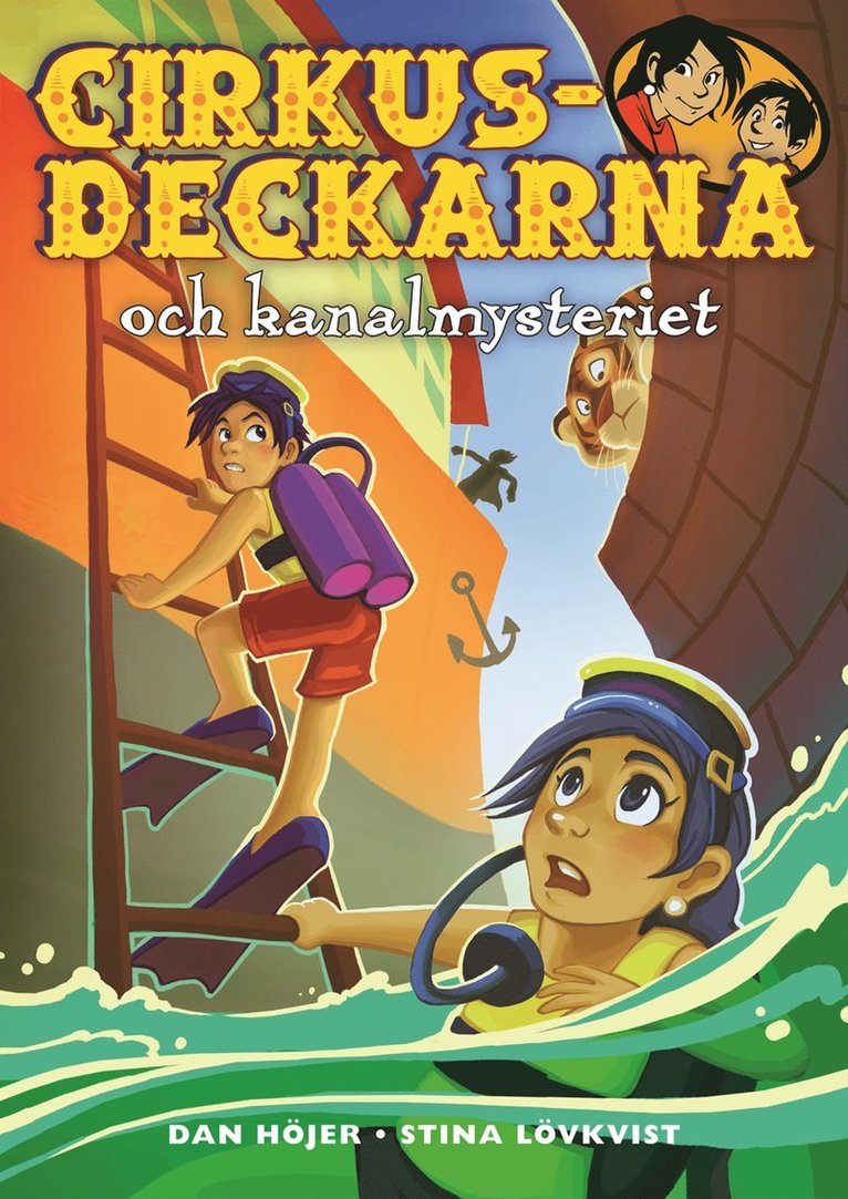 Dan Höjer - Cirkusdeckarna och kanalmysteriet, E-bok