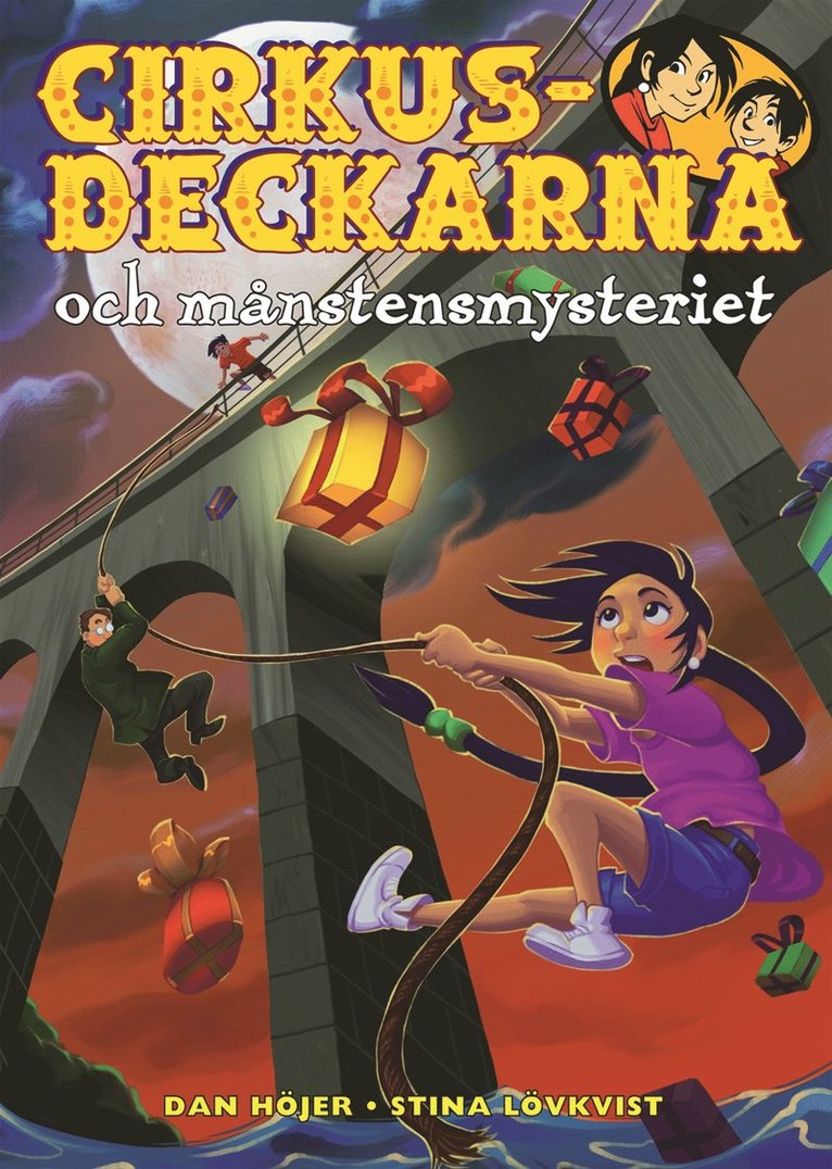Dan Höjer - Cirkusdeckarna och månstensmysteriet, E-bok