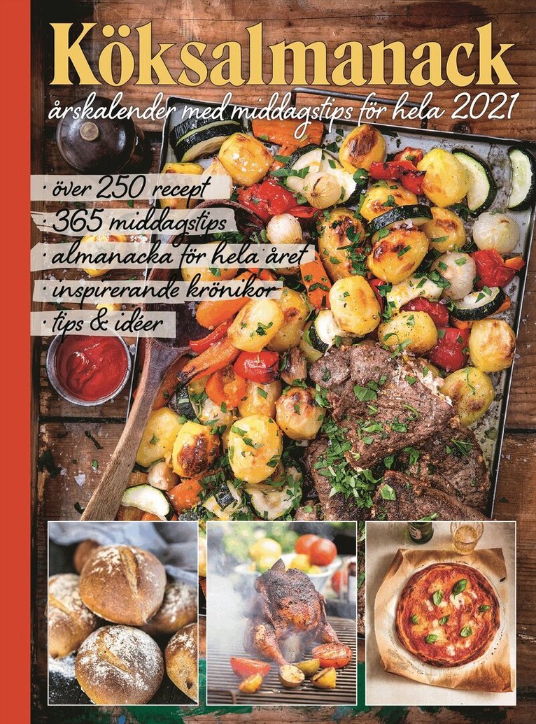 Köksalmanack 2021, Inbunden