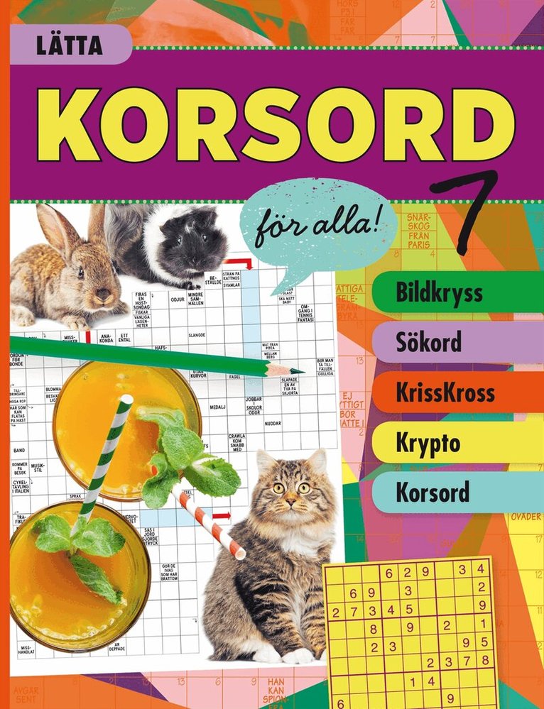 Tankesport - Lätta korsord för alla! 7, Häftad