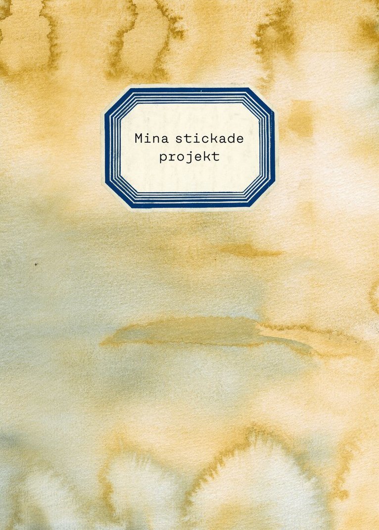 Erika Åberg - Mina stickade projekt, Häftad