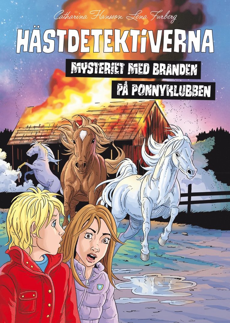 Catharina Hansson - Mysteriet med branden på ponnyklubben, E-bok