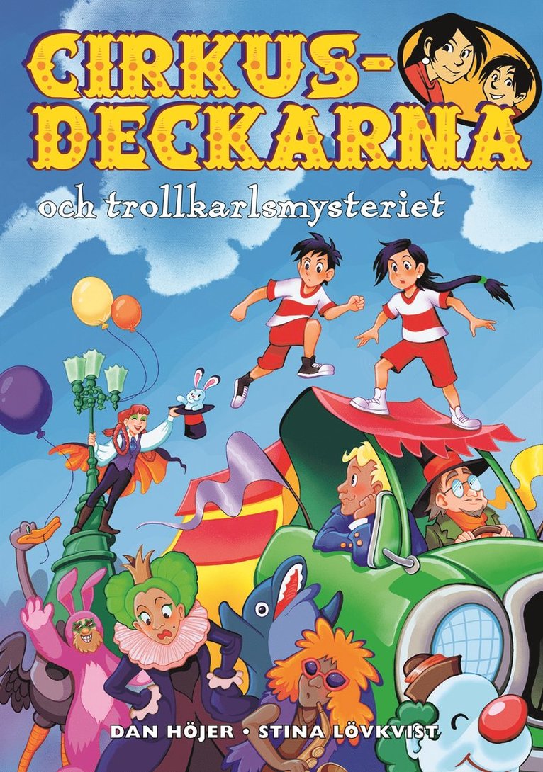 Dan Höjer - Cirkusdeckarna och trollkarlsmysteriet, E-bok