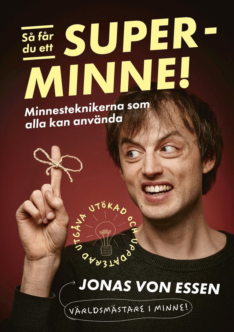 Jonas von Essen - Så får du ett superminne, Inbunden