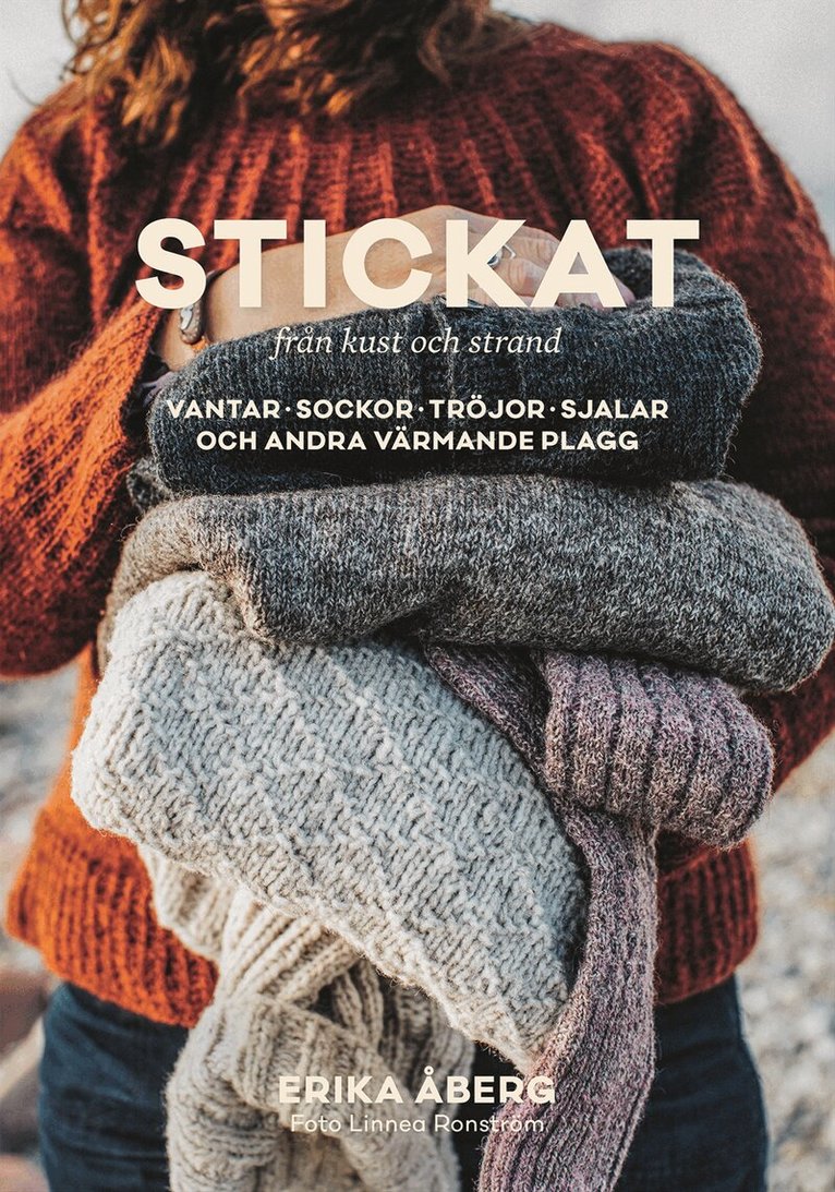 Erika Åberg - Stickat från kust och strand, Inbunden