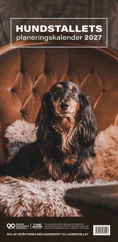 Bokförlaget Semic - Hundstallets planeringskalender 2027, Häftad