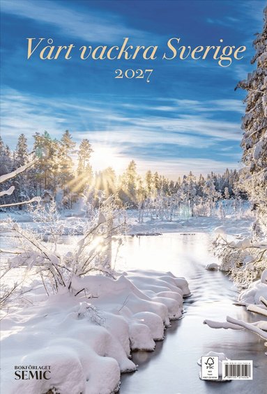 Bokförlaget Semic - Vårt vackra Sverige. Almanacka 2027, Häftad